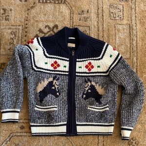 Mother fair isle sweater